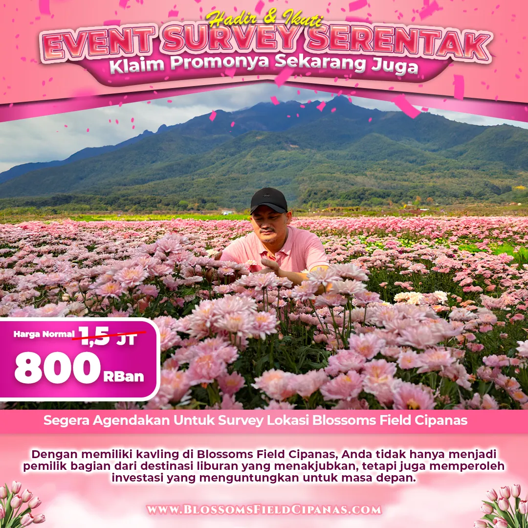 Flyer Survey Serentak Blossoms Website